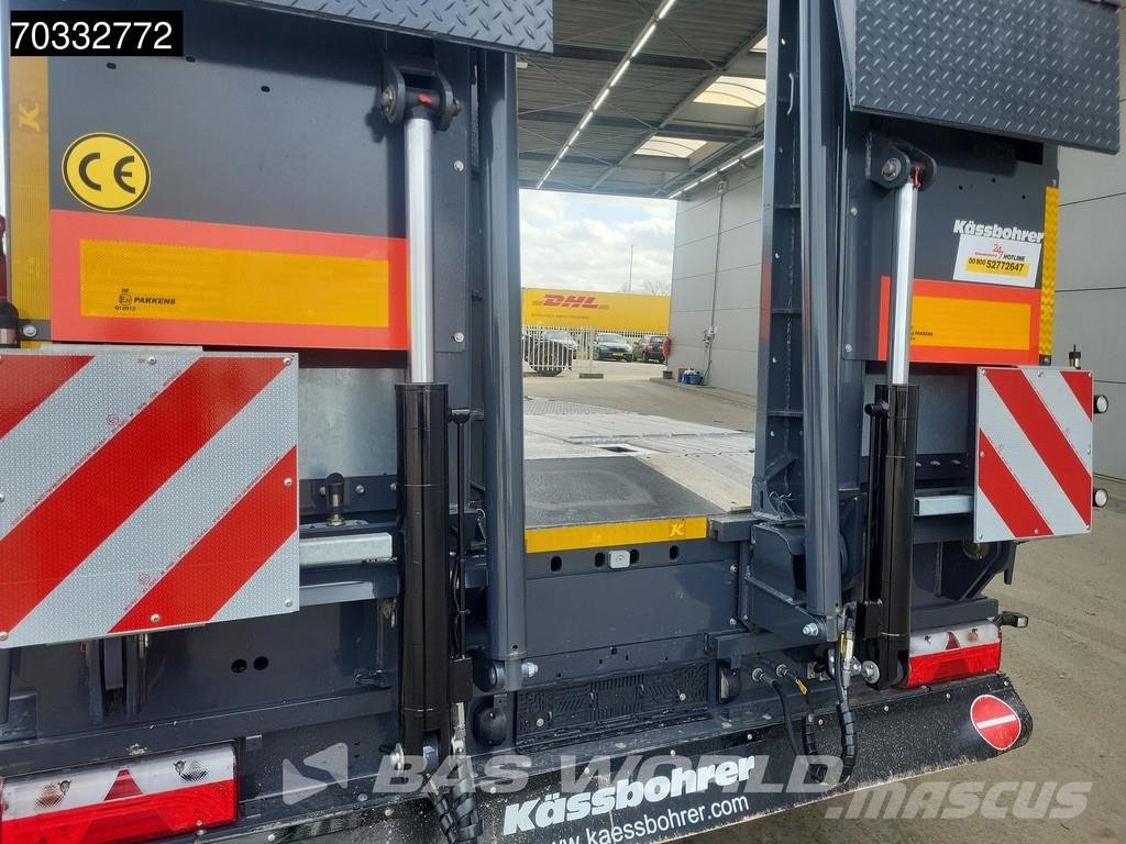 Kässbohrer LB3E Lift + Steering Axle Extandable 520cm Brønnhenger semi