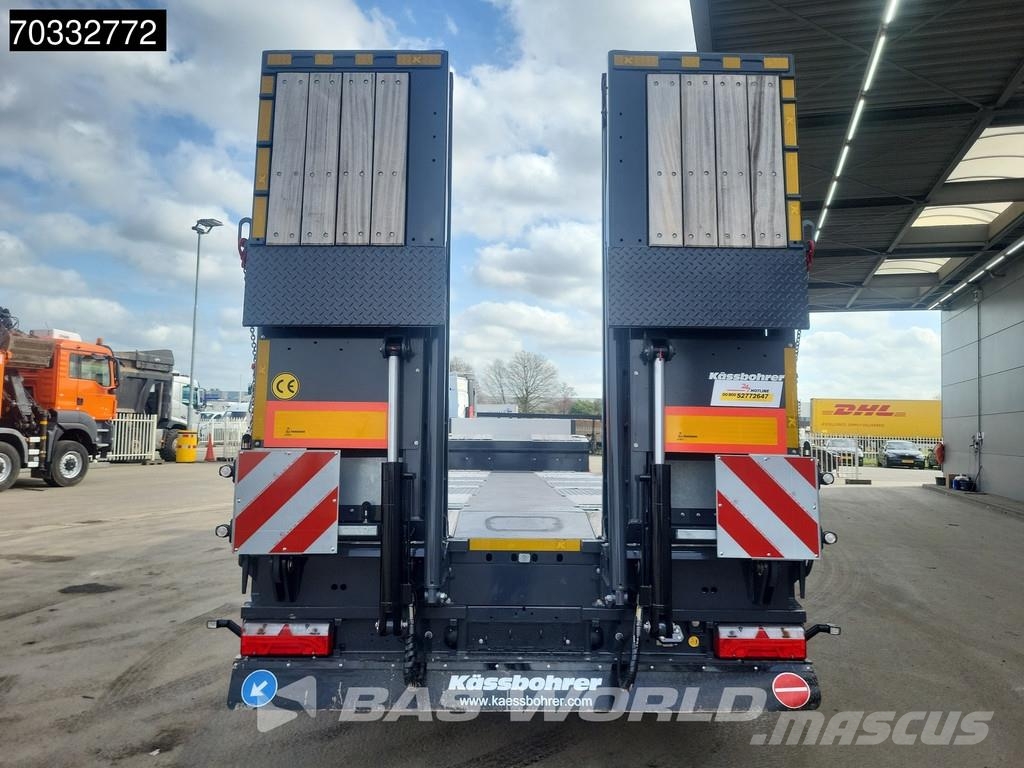 Kässbohrer LB3E Lift + Steering Axle Extandable 520cm Brønnhenger semi