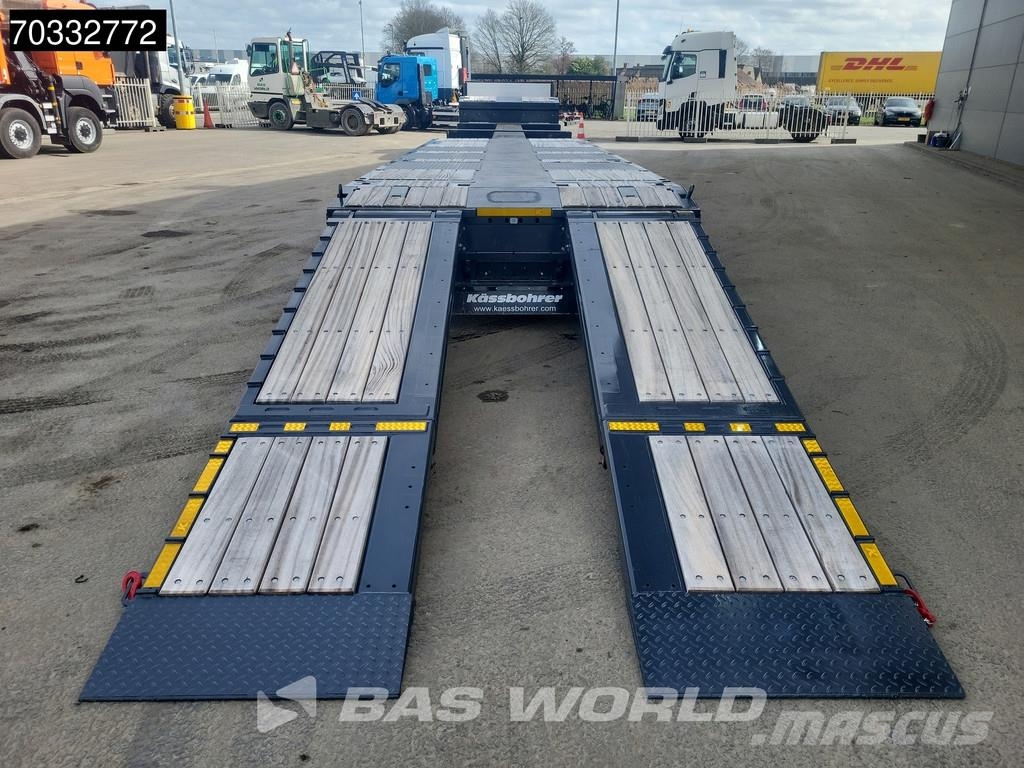 Kässbohrer LB3E Lift + Steering Axle Extandable 520cm Brønnhenger semi