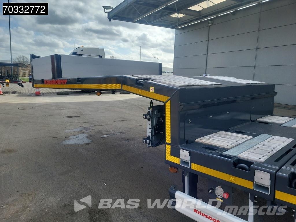 Kässbohrer LB3E Lift + Steering Axle Extandable 520cm Brønnhenger semi