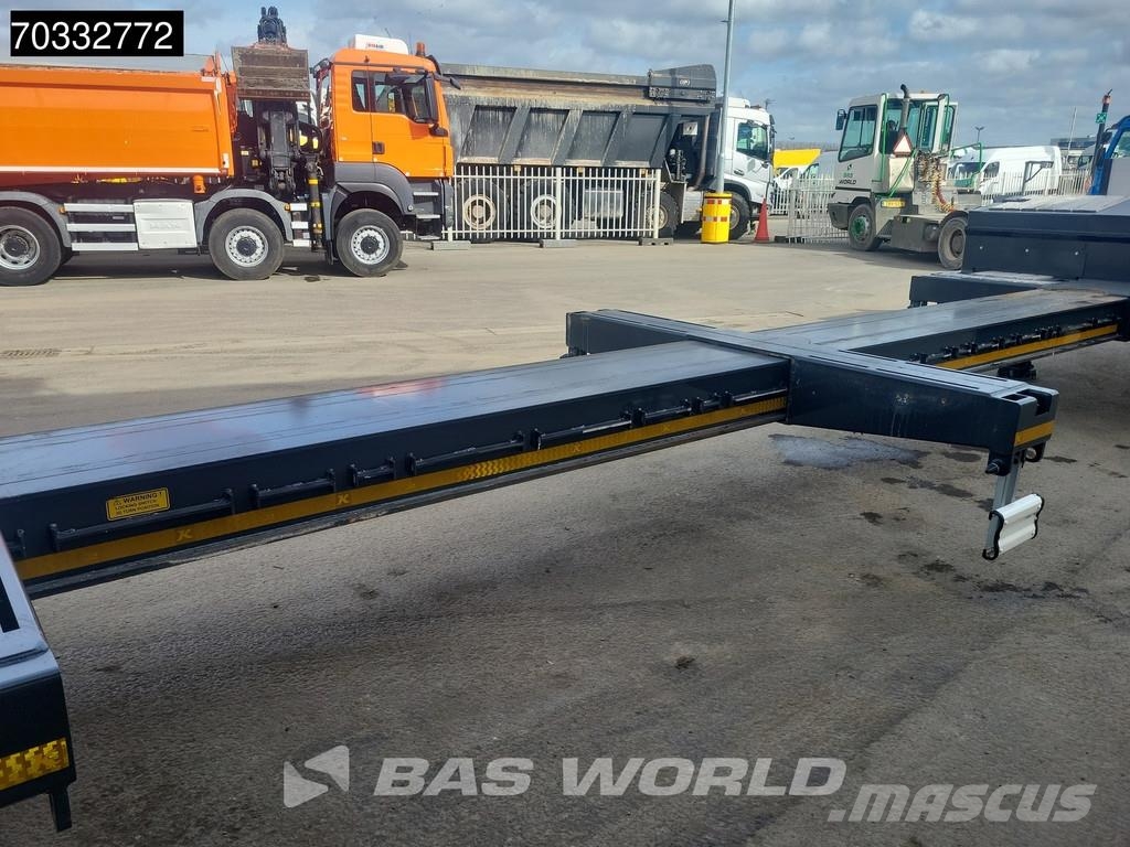 Kässbohrer LB3E Lift + Steering Axle Extandable 520cm Brønnhenger semi