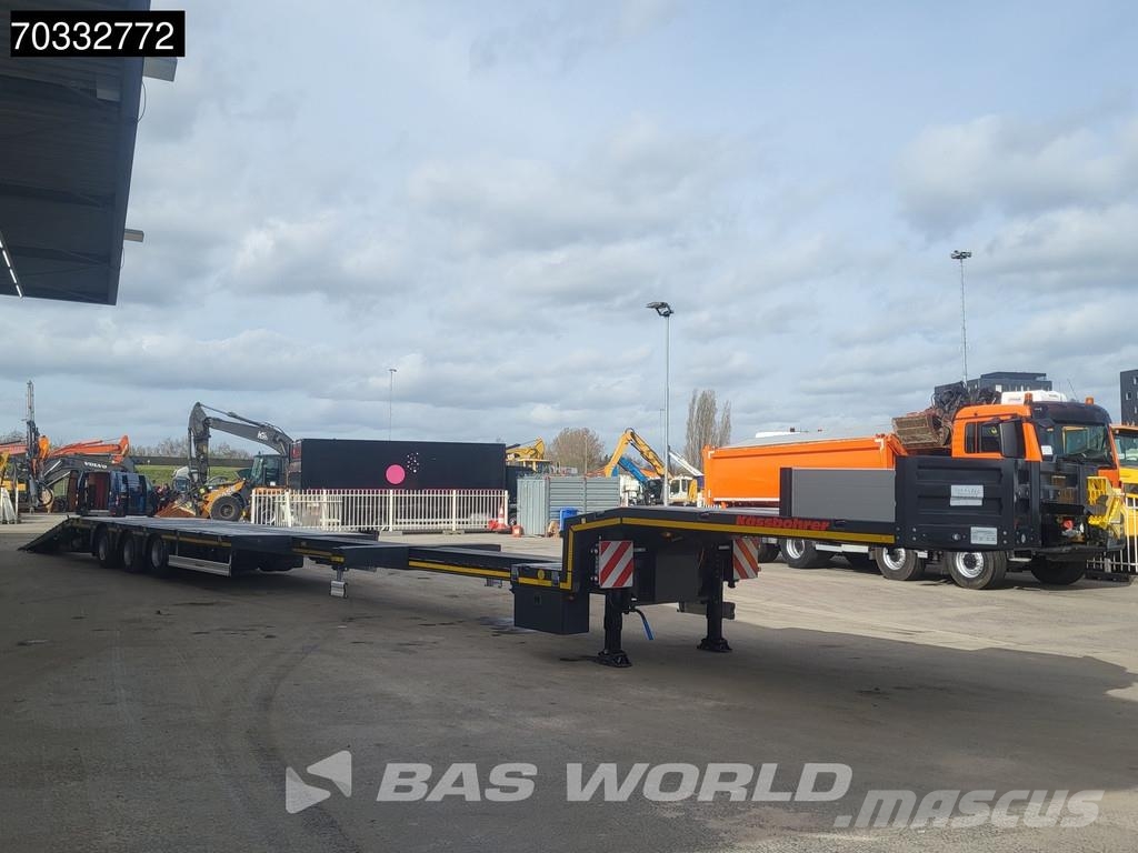 Kässbohrer LB3E Lift + Steering Axle Extandable 520cm Brønnhenger semi