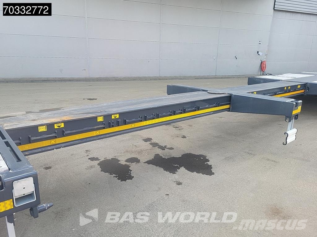 Kässbohrer LB3E Lift + Steering Axle Extandable 520cm Brønnhenger semi