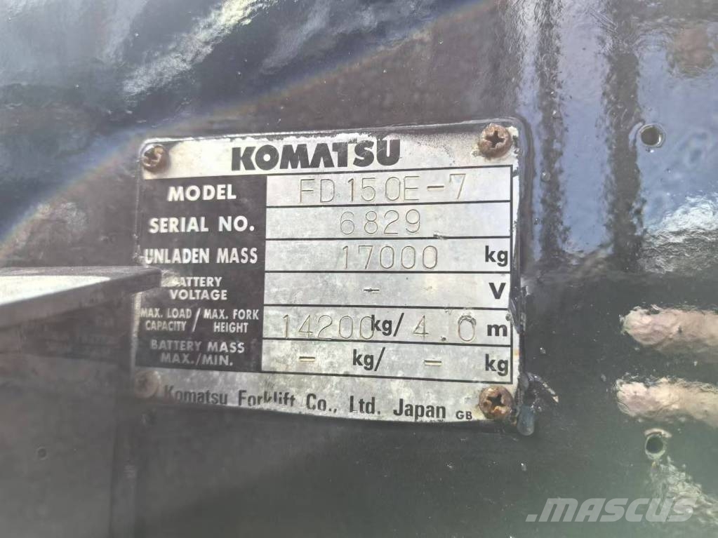 Komatsu FD150-7 Dieseltrukit