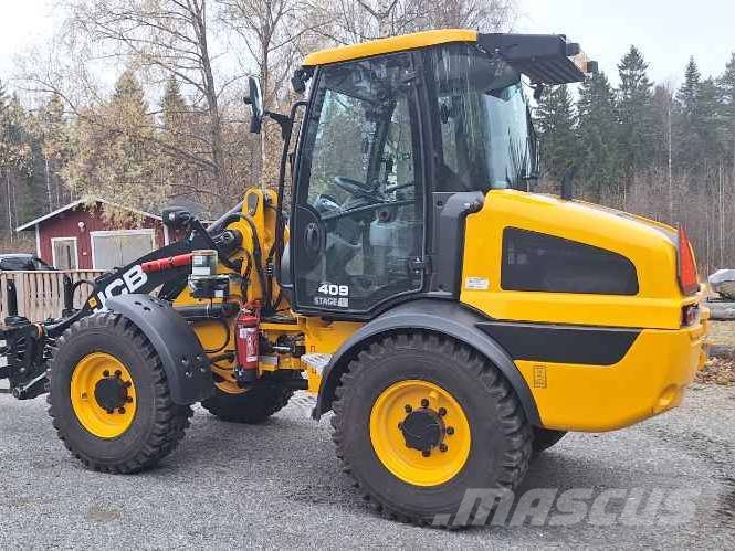 JCB 409 + työlaitteet Radlader