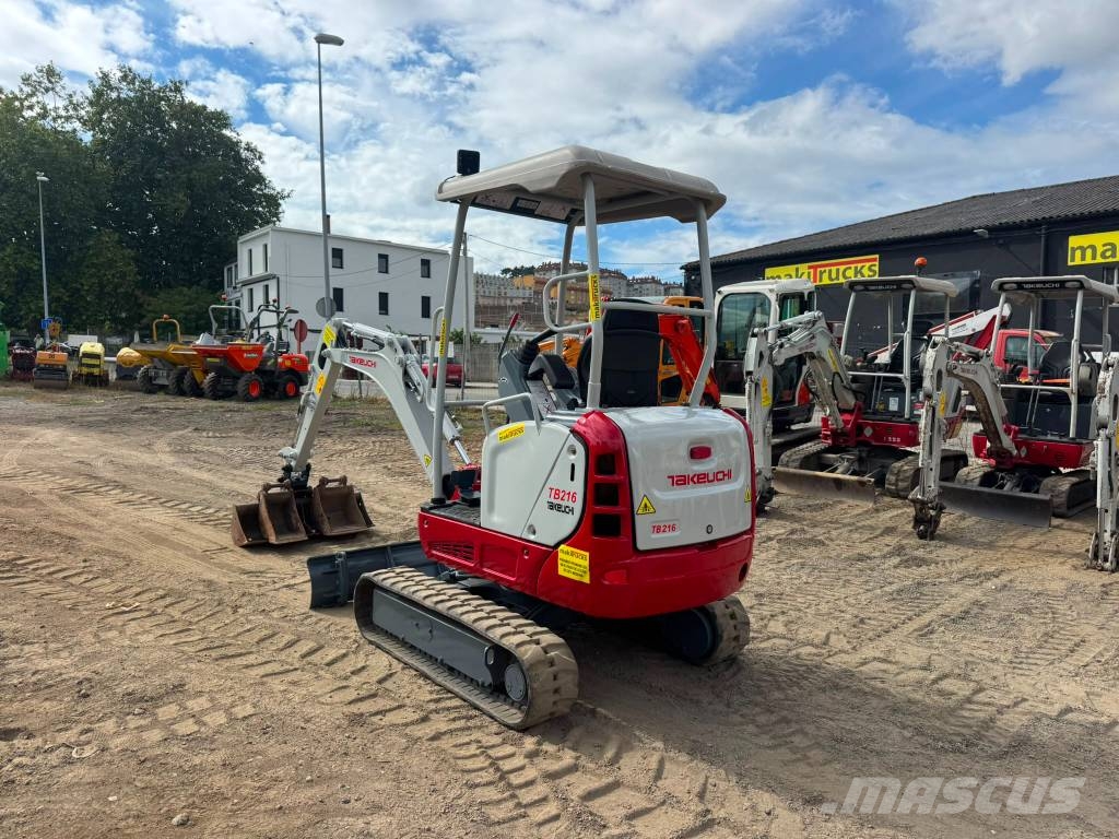 Takeuchi TB 216 Міні-екскаватори < 7т