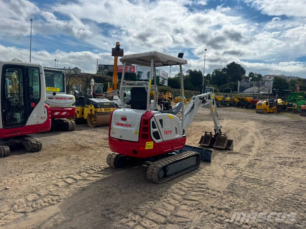 Takeuchi TB 216 Міні-екскаватори < 7т