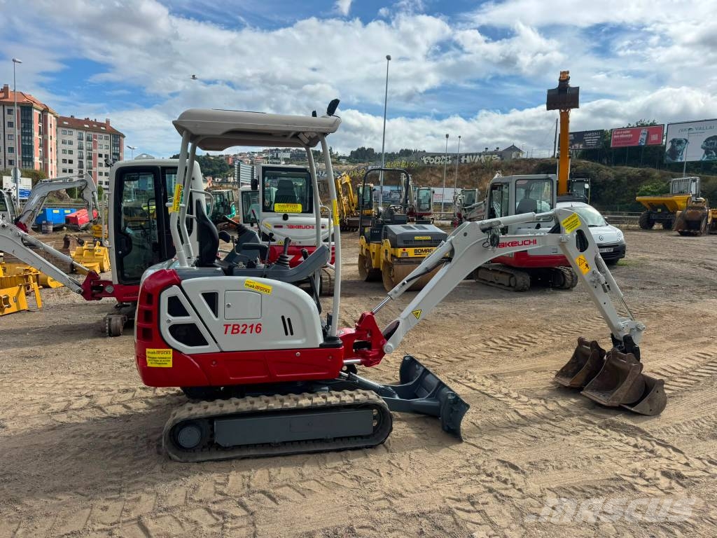 Takeuchi TB 216 Міні-екскаватори < 7т