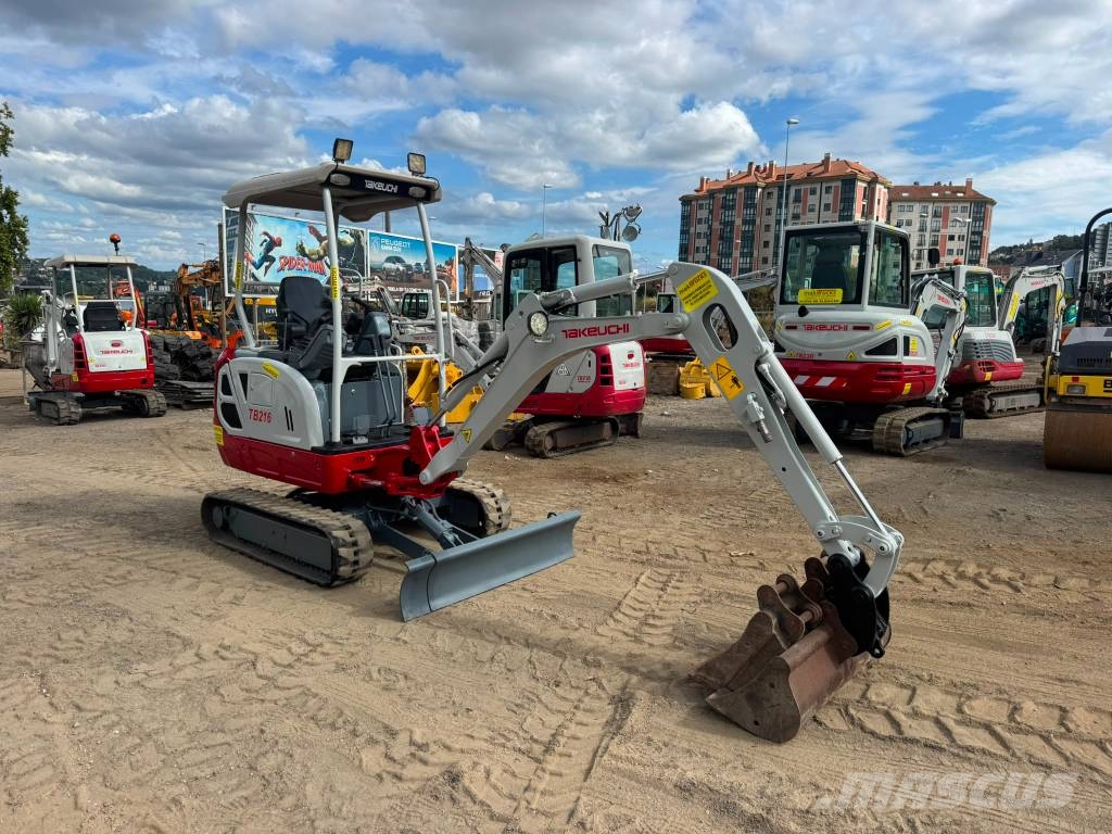 Takeuchi TB 216 Міні-екскаватори < 7т