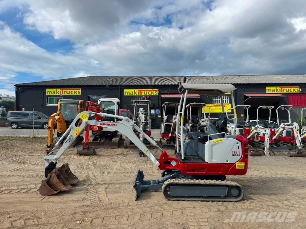 Takeuchi TB 216 Міні-екскаватори < 7т