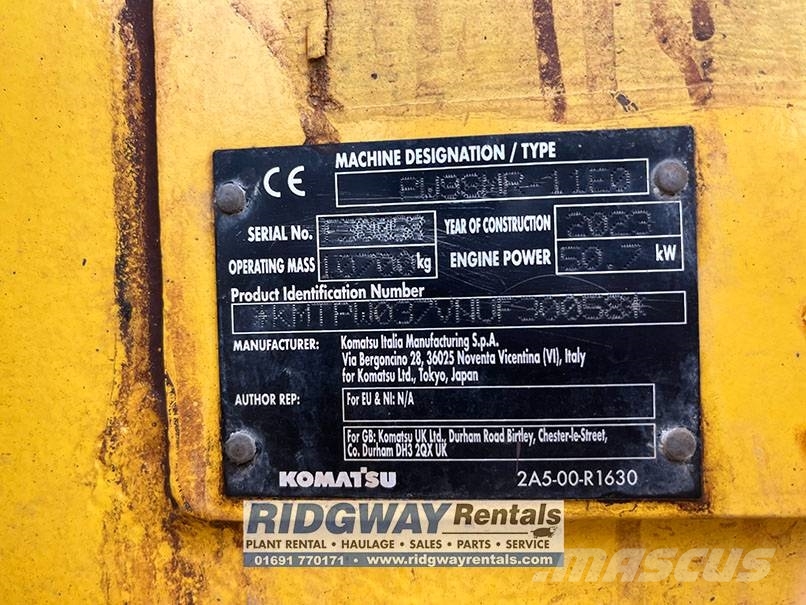 Komatsu PW 98 MR-11 Wielgraafmachines