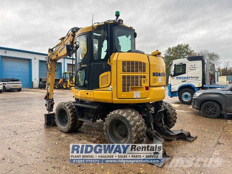 Komatsu PW 98 MR-11 Wielgraafmachines