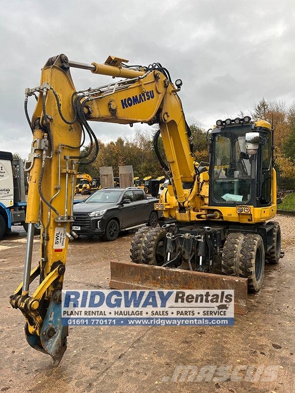Komatsu PW 98 MR-11 Wielgraafmachines