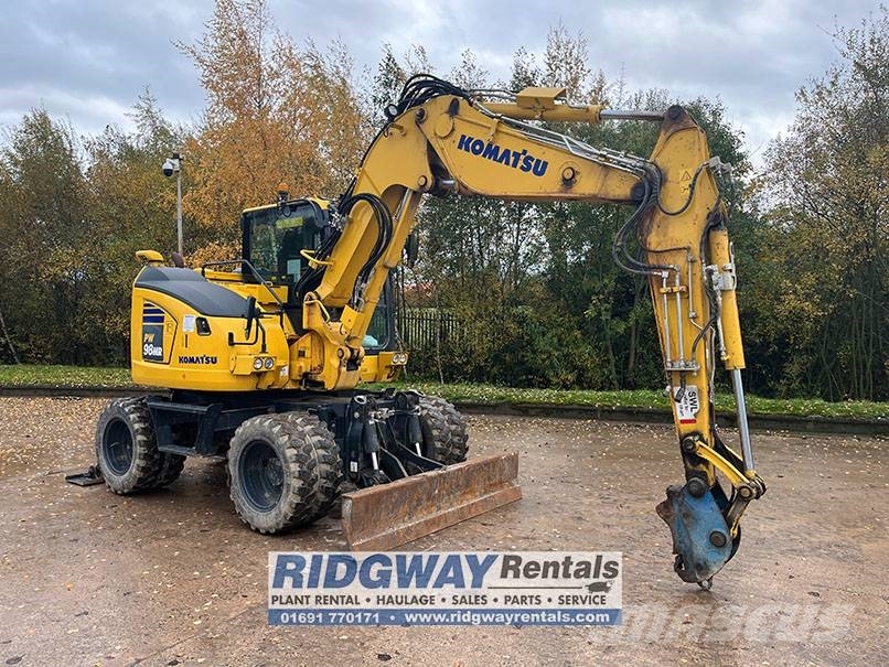 Komatsu PW 98 MR-11 Wielgraafmachines