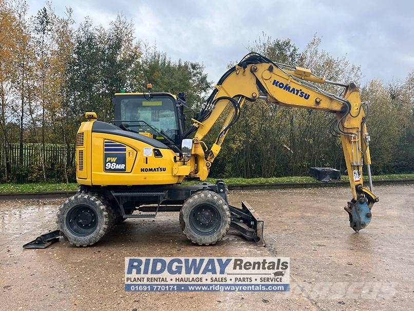 Komatsu PW 98 MR-11 Wielgraafmachines