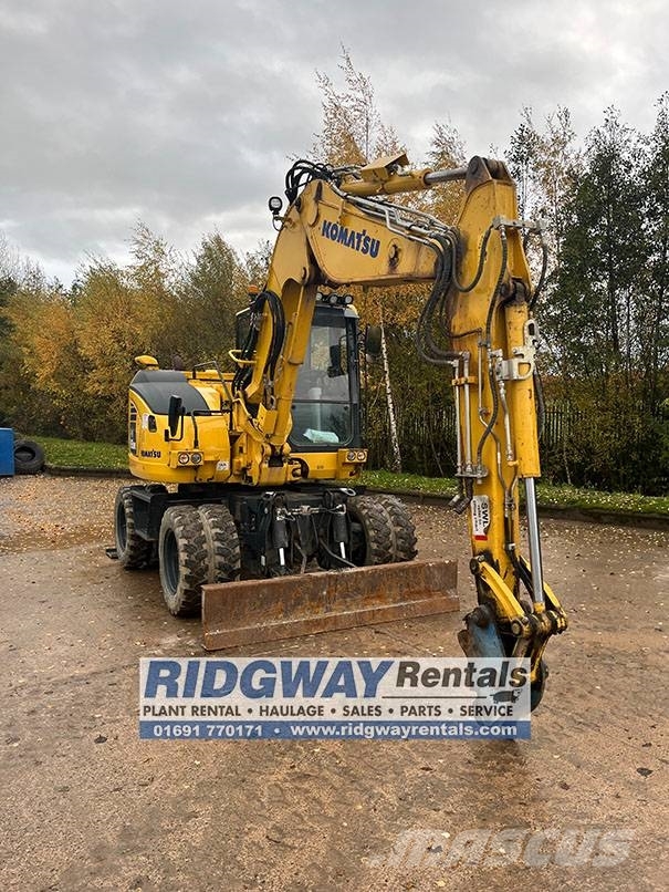 Komatsu PW 98 MR-11 Wielgraafmachines