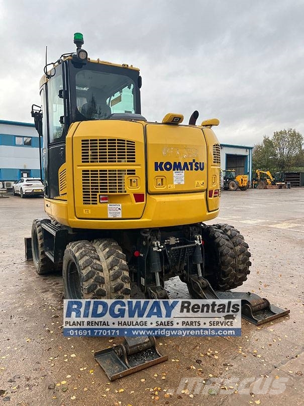 Komatsu PW 98 MR-11 Wielgraafmachines