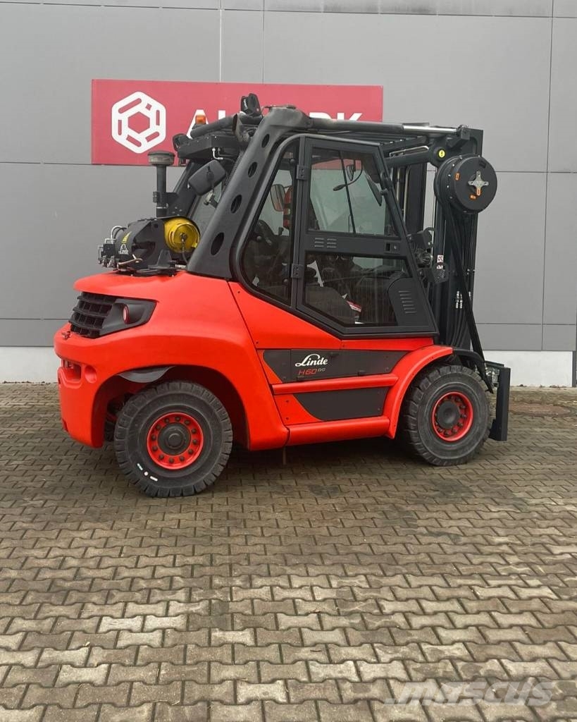Linde H60T LPG'li forkliftler