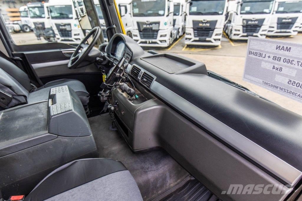 MAN TGS 37.360 BB - LIEBHERR 10M3 Betoniera