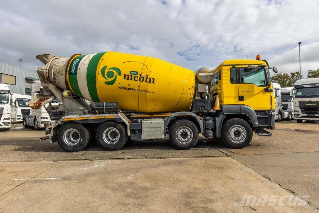 MAN TGS 37.360 BB - LIEBHERR 10M3 Betonvežiai