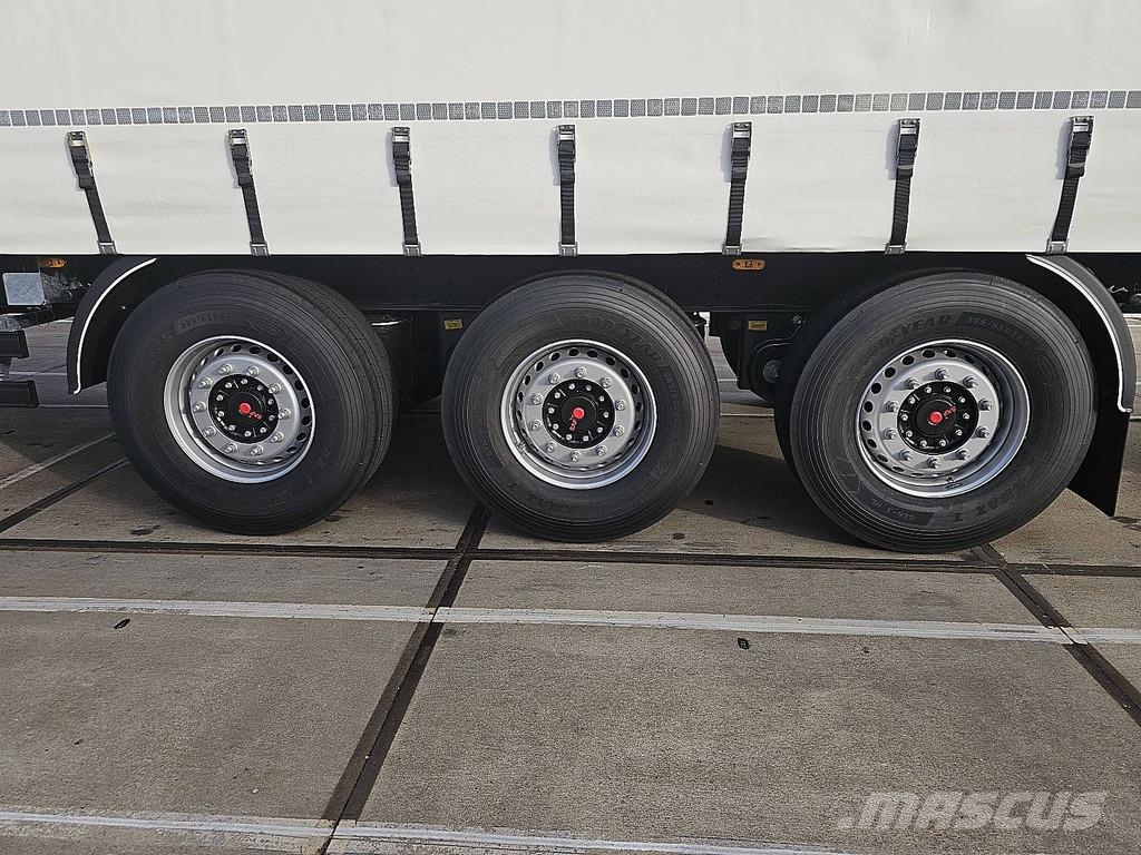 KLEYN TRAILERS PRSH-27-13.6 Harthouten vloer Semirremolques con caja de lona