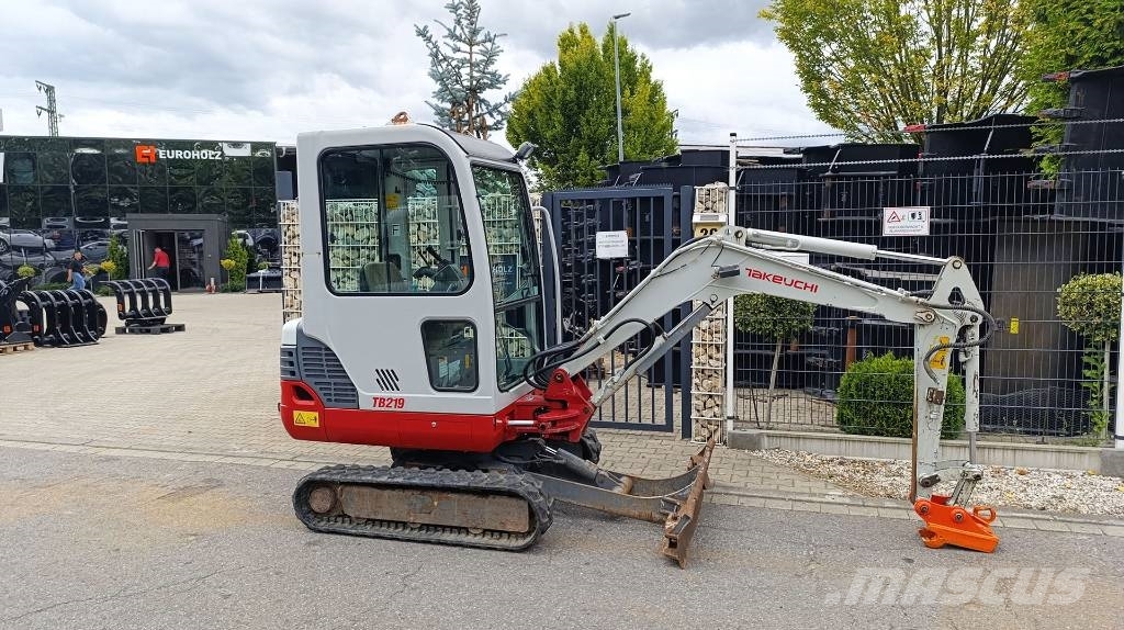 Takeuchi TB219, Minibagger mit neuem Schnellwechsler MS 03 Miniescavadeiras < 7t (Mini escavadeiras)
