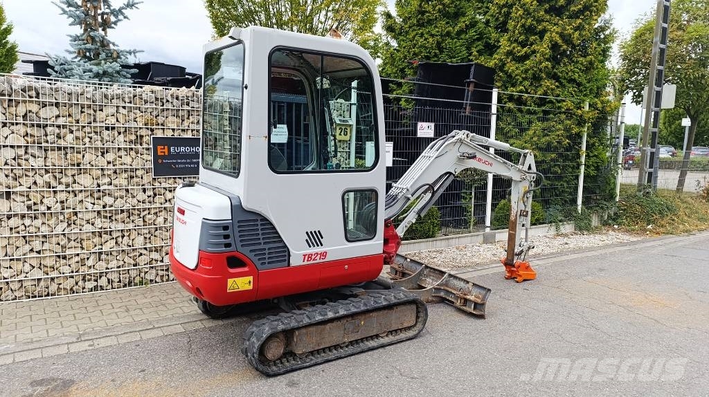 Takeuchi TB219, Minibagger mit neuem Schnellwechsler MS 03 Miniescavadeiras < 7t (Mini escavadeiras)