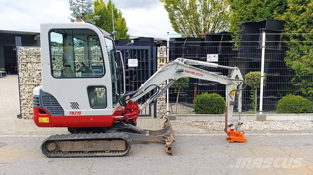 Takeuchi TB219, Minibagger mit neuem Schnellwechsler MS 03 Miniescavadeiras < 7t (Mini escavadeiras)
