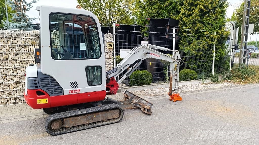 Takeuchi TB219, Minibagger mit neuem Schnellwechsler MS 03 Miniescavadeiras < 7t (Mini escavadeiras)