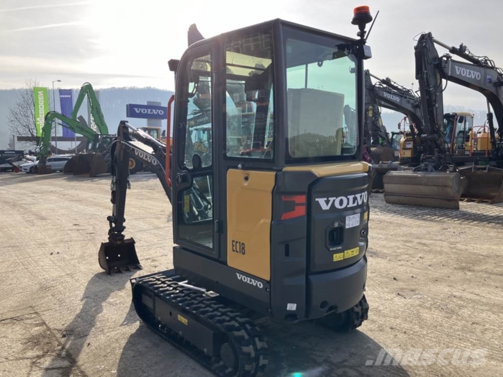 Volvo JEC18E Electric Mini ekskavatörler, 7 tona dek