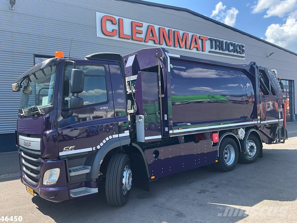 DAF FAN CF 290 Geesink 18m³ Just 165.848 km! 폐기물 수거 트럭