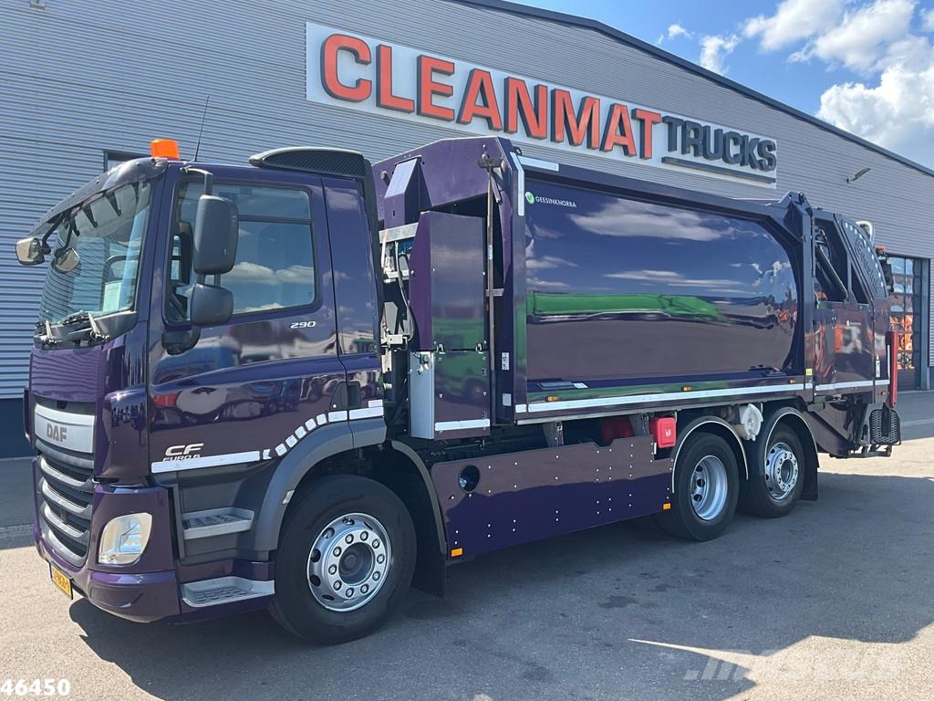 DAF FAN CF 290 Geesink 18m³ Just 165.848 km! 폐기물 수거 트럭