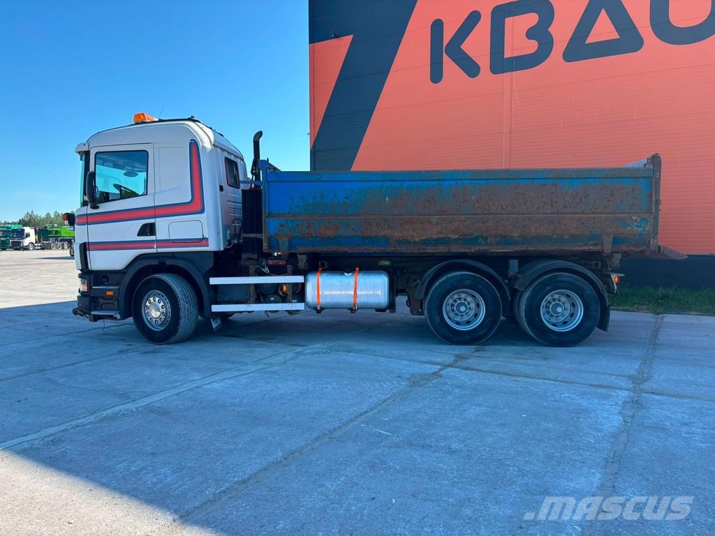 Scania R 124 470 BOX L=5381 mm 덤프 트럭