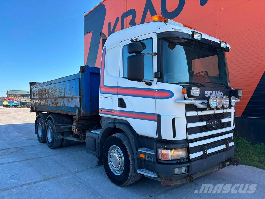 Scania R 124 470 BOX L=5381 mm 덤프 트럭