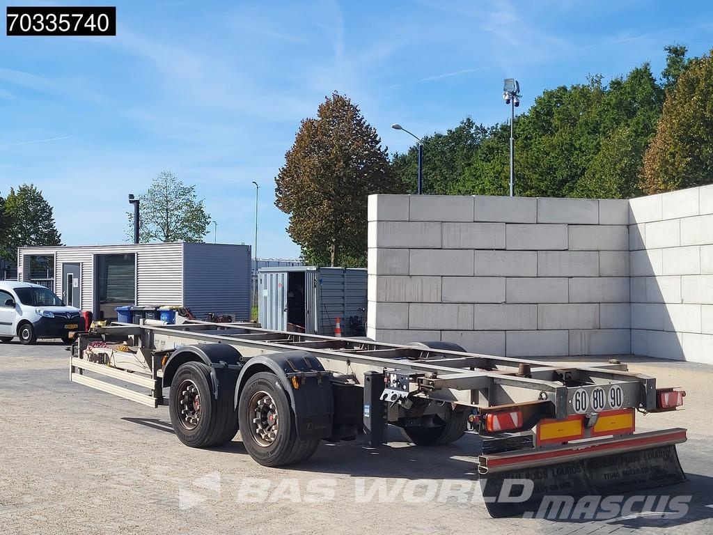Lecitrailer R2EC BDF 20ft SAF Kontejnerske prikolice
