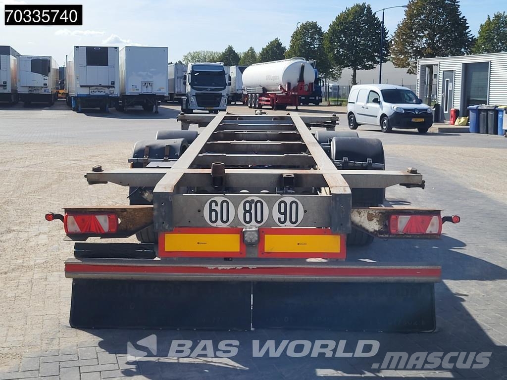 Lecitrailer R2EC BDF 20ft SAF Kontejnerske prikolice