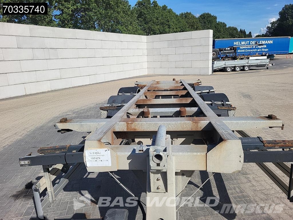 Lecitrailer R2EC BDF 20ft SAF Kontejnerske prikolice