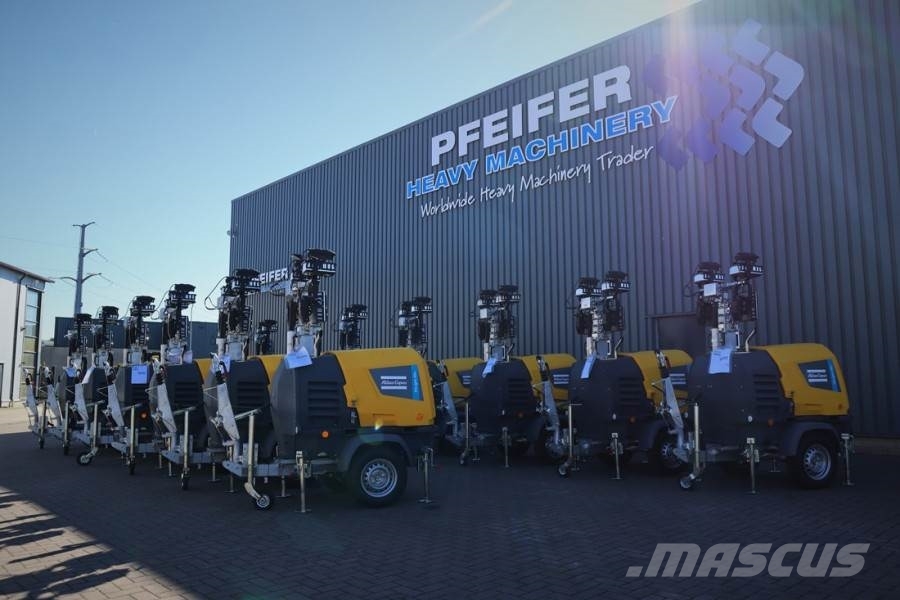 Atlas Copco Hilight H6+ Valid inspection, *Guarantee! Max Boom 拖车式灯塔