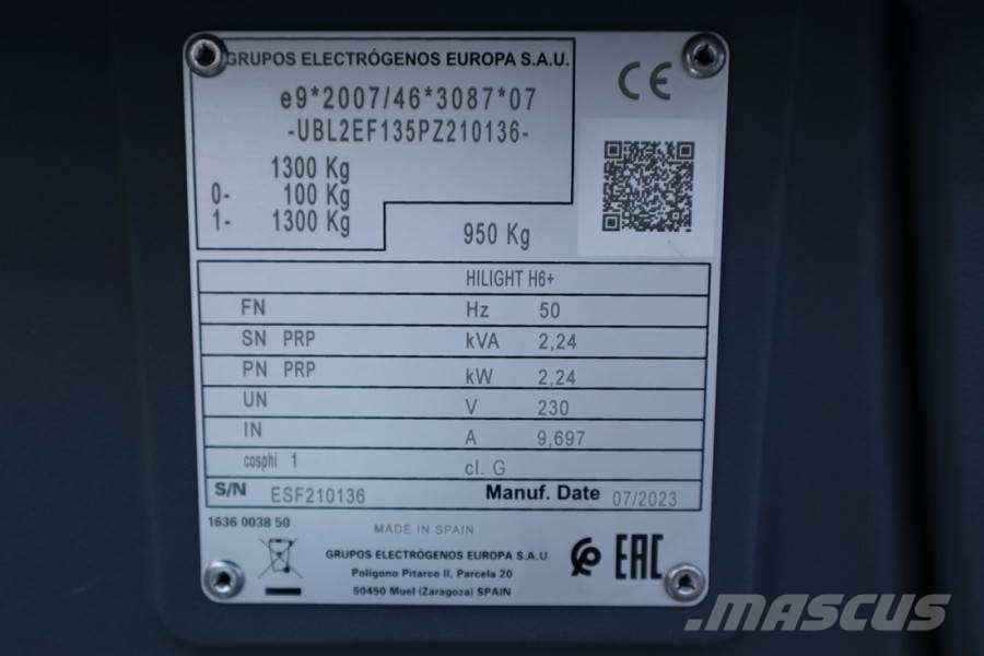 Atlas Copco Hilight H6+ Valid inspection, *Guarantee! Max Boom 拖车式灯塔