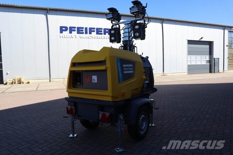 Atlas Copco Hilight H6+ Valid inspection, *Guarantee! Max Boom 拖车式灯塔