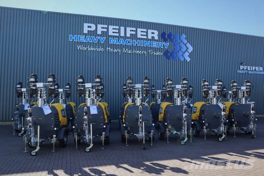 Atlas Copco Hilight H6+ Valid inspection, *Guarantee! Max Boom 拖车式灯塔