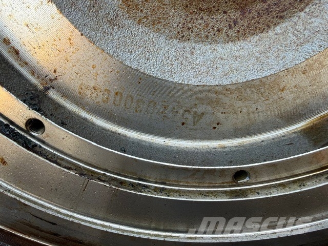 Doppstadt AK 530 MERCEDES BENZ OM 542 FIRE DEMAGED ENGINE Дробилки древесины