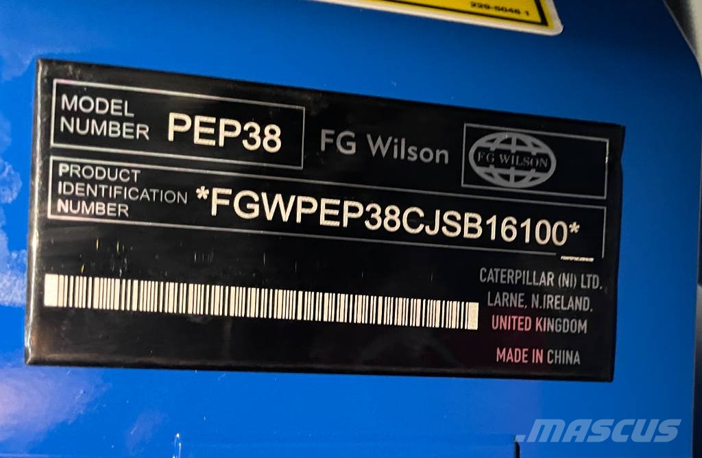 FG Wilson P65-5 - 65 kVA Genset - DPX-16006 Diesel Generatoren