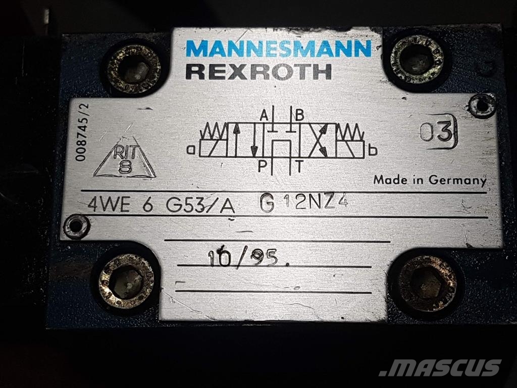 Komatsu PW75/95(FAI)-Rexroth 4WE6G53/AG12NZ4-NG6 4/3 Valve Hydraulics