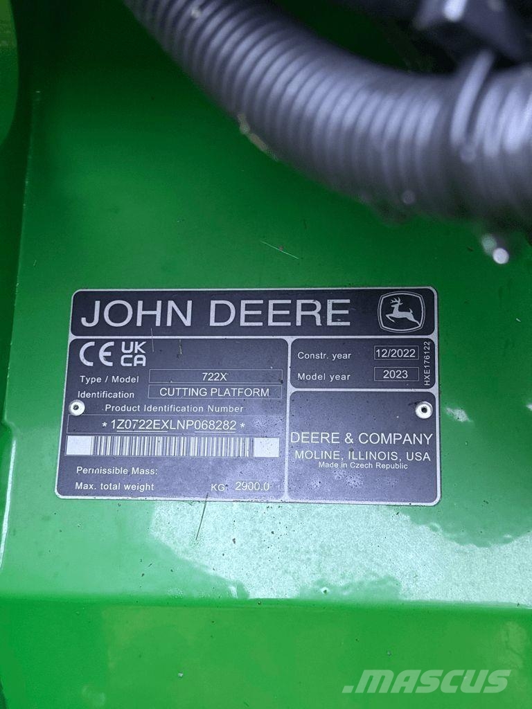 John Deere T560i HM Θεριζοαλωνιστικές μηχανές