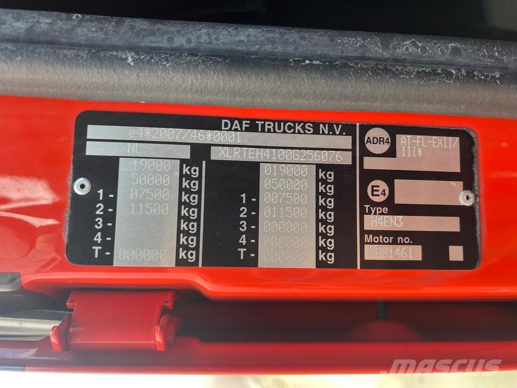 DAF XF 450 4X2 EURO 6 MEGA Trekkers