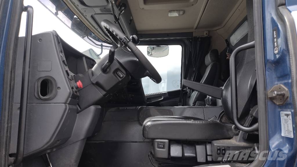 Scania P380 6x2 7,5m rahtilaiva, palfinger 18500 nosturi Camion plateau