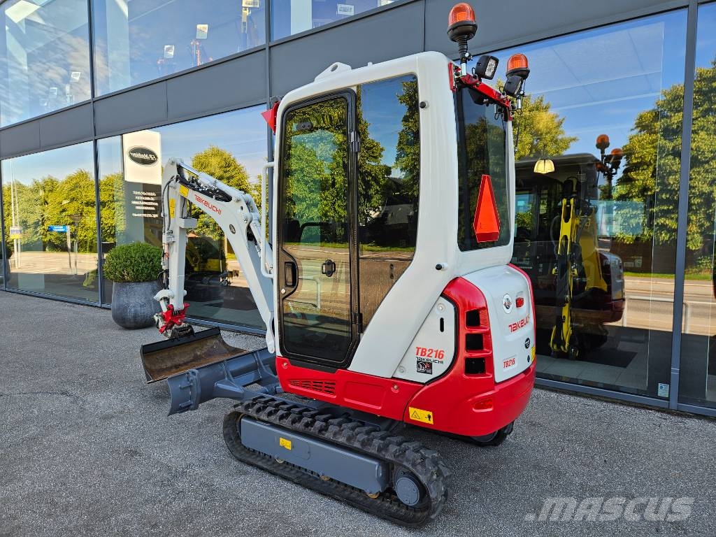 Takeuchi TB 216 Εκσκαφάκι (διαβολάκι) < 7t
