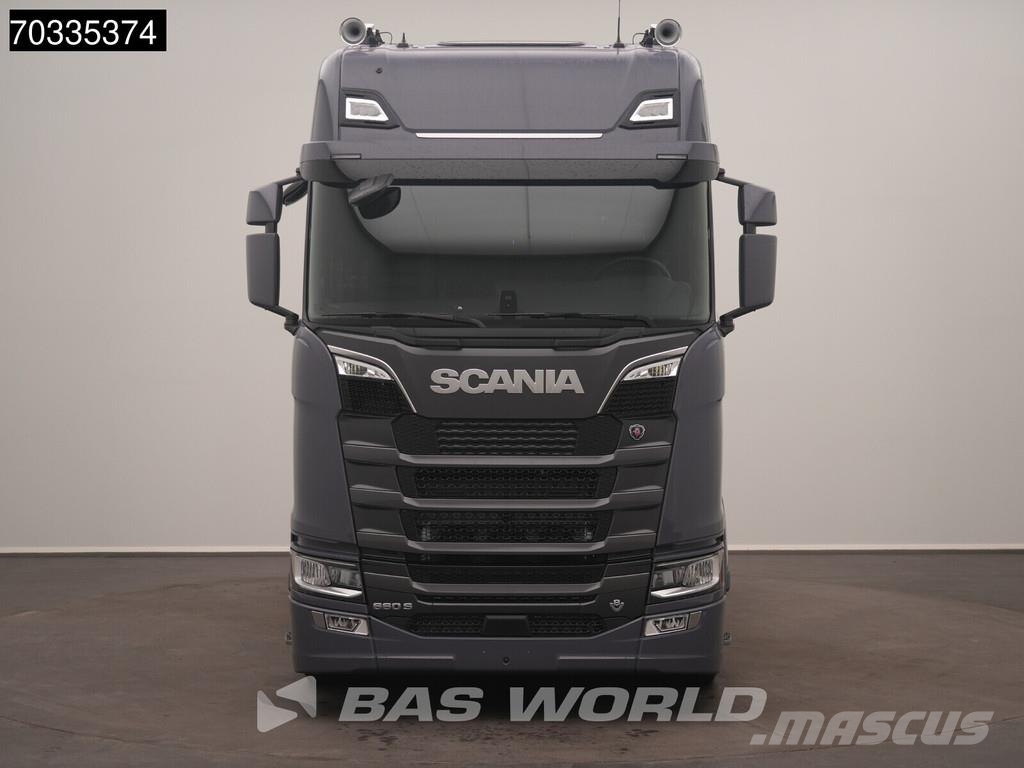 Scania S660 S 4X2 V8 Retarder Full-Air 2x Tanks Standklim Trekkers