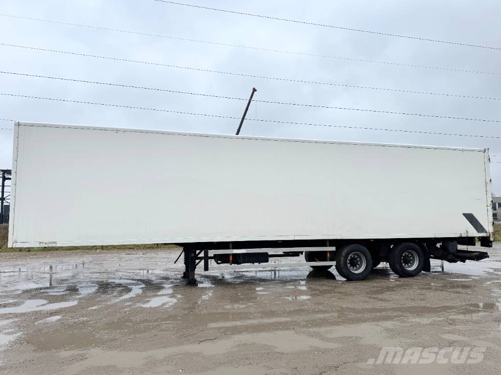 Groenewegen DRO-12-20 - Taillift / Steering Axle / Dutch Skriňové návesy